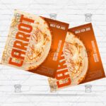 Carrot Cake Day - Flyer PSD Template