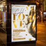 Download Gold Love Template 3