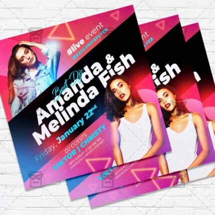 Latin Party - Flyer PSD Template