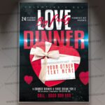 Download Love Dinner Template 1