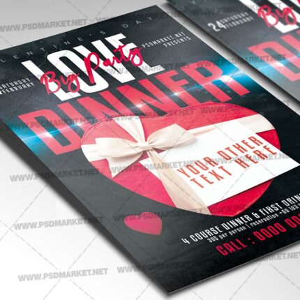 Download Love Dinner Template 2