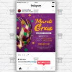 Mardi Gras- Flyer PSD Template