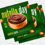 Nutella Day- Flyer PSD Template