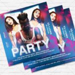 Party On - Flyer PSD Template