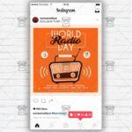 Radio Day- Flyer PSD Template