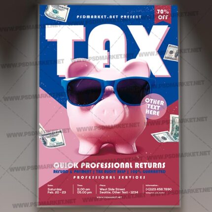 Download Tax Flyer Template 1