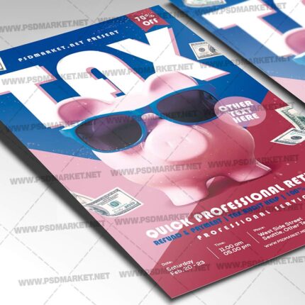 Download Tax Flyer Template 2