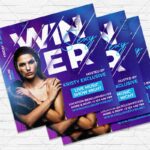 Winter - Flyer PSD Template
