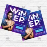 Winter - Flyer PSD Template