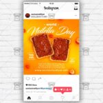 World Nutella Day - Flyer PSD Template