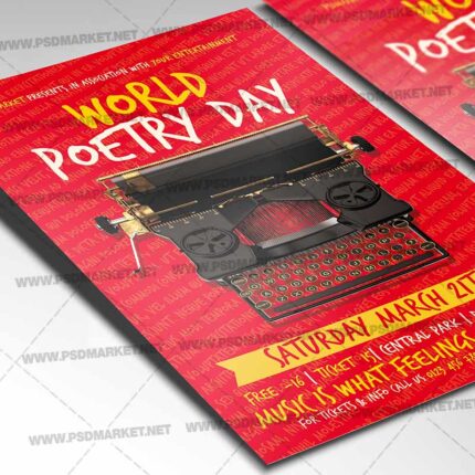 Download World Poetry Day Template 2