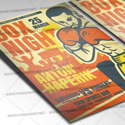 Download Boxing Fight Template 2