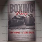 Download Boxing Match Template 1