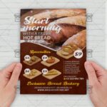Bread Delivery - Flyer PSD Template