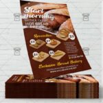 Bread Delivery - Flyer PSD Template
