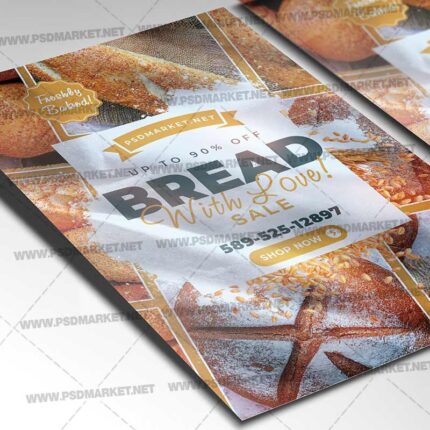 Download Bread Flyer Design 2