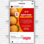 Food Delivery - Flyer PSD Template