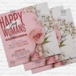 Happy International Womans Day - Flyer PSD Template