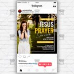 Jesus Prayer - Flyer PSD Template