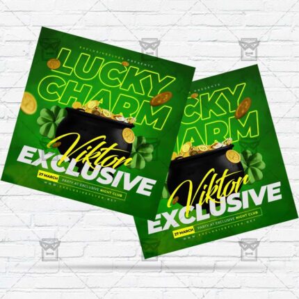 Lucky Charm - Flyer PSD Template