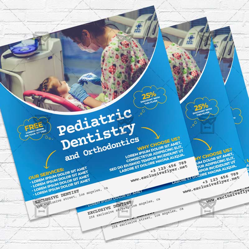 pediatric_dentistry-premium-instagramflyer-template-1.jpg Pediatric Dentistry - Flyer PSD Template