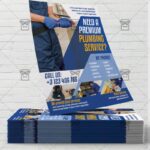 Plumber Service - Flyer PSD Template