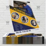 Plumbing Service - Flyer PSD Template