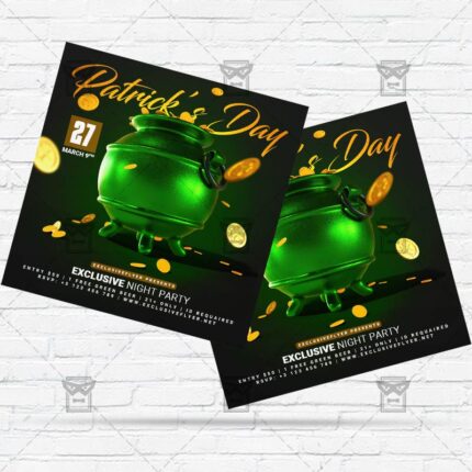 Saint Patricks Day - Flyer PSD Template