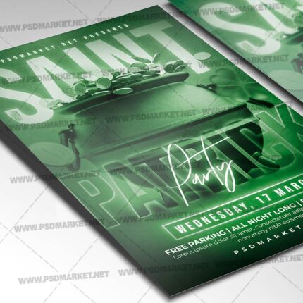 Download St Patricks Party Template 2