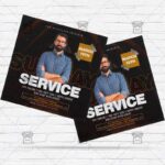 Sunday Service - Flyer PSD Template