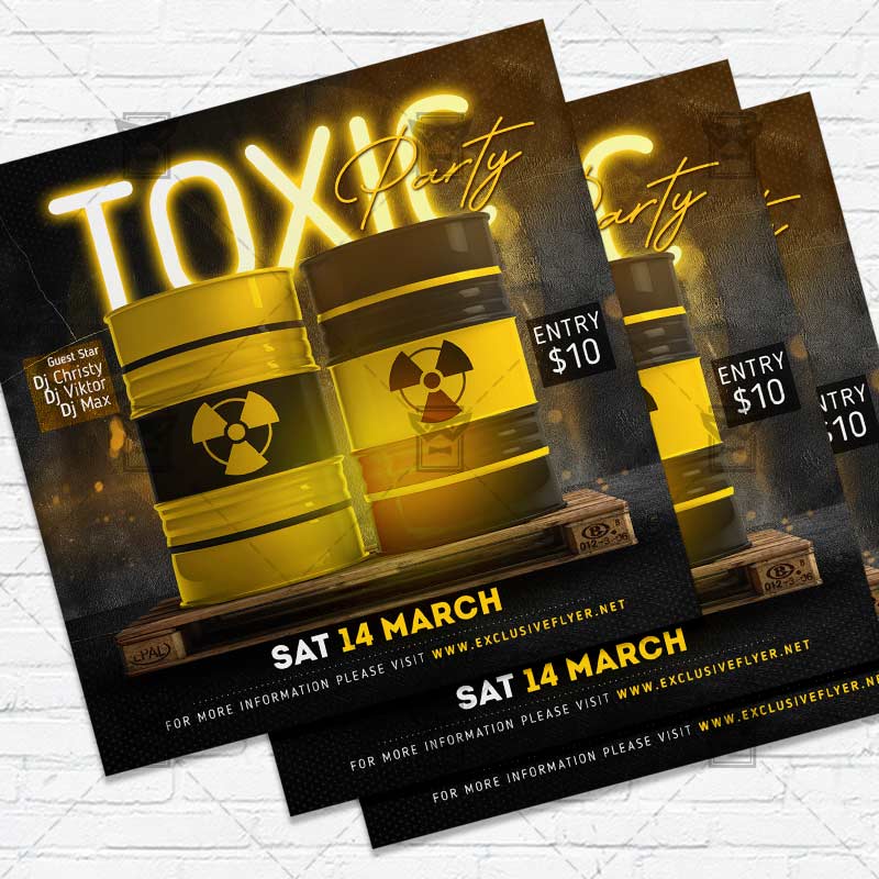 toxic_night-premium-instagramflyer-template-1.jpg Toxic Night - Flyer PSD Template