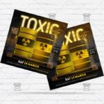Toxic Night - Flyer PSD Template