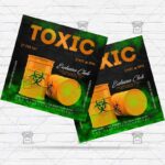 Toxic Party - Flyer PSD Template