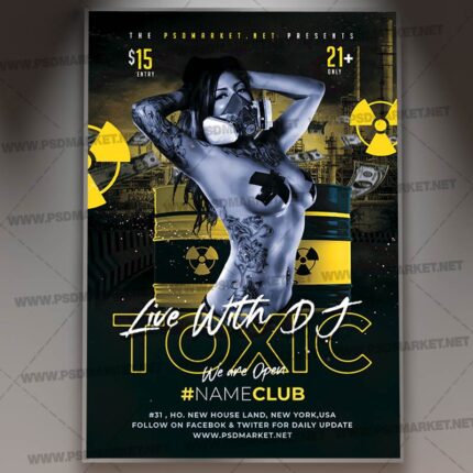 Download Toxic Party Template 1