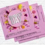 Woman International Day - Flyer PSD Template