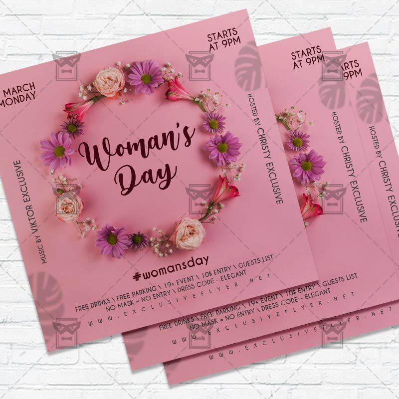 womans_day-premium-instagramflyer-template-1.jpg Womans Day - Flyer PSD Template