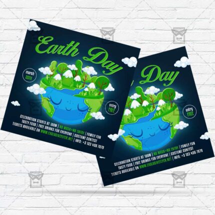 Earth Day - Flyer PSD Template