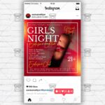 Girls Night - Flyer PSD Template | ExclusiveFlyer