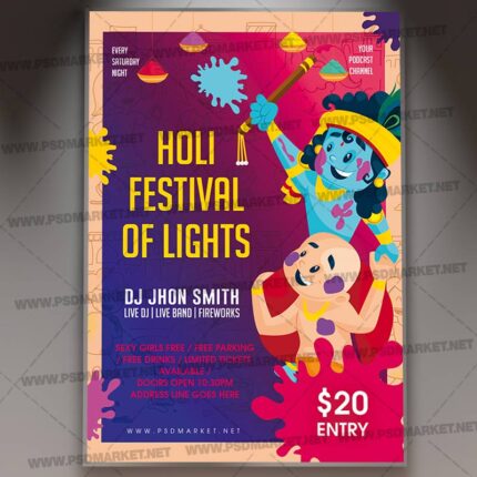 Download Holi Fest Template 1