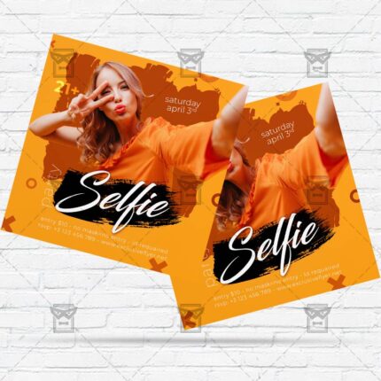 Selfie Party - Flyer PSD Template | ExclusiveFlyer