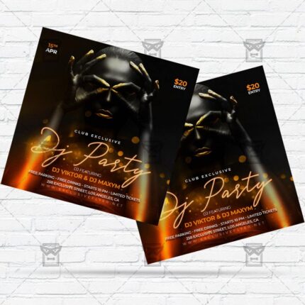 Special Dj Party- Flyer PSD Template