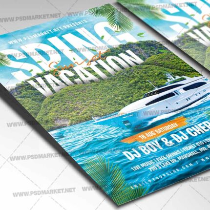 Download Spring Vacation Template 2