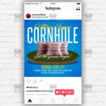 Ultra Cornhole - Flyer PSD Template