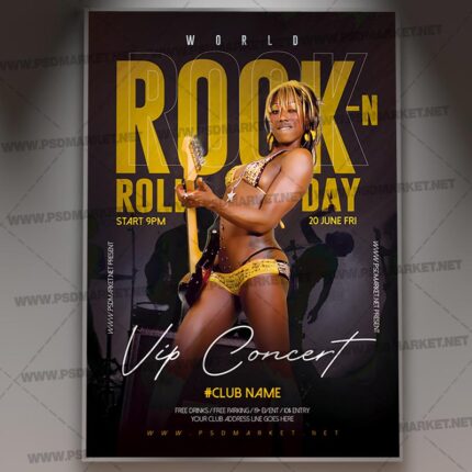 Download World Rock n Roll Template 1