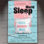 World Sleep Day Template