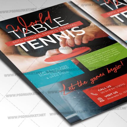 Download World Table Tennis Day Template 2