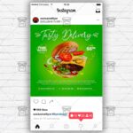 Burger Delivery - Flyer PSD Template