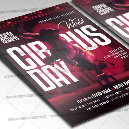 Download Circus Day Event Template 2