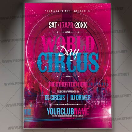 Download Circus Day Template 1