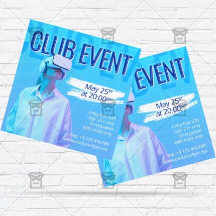 Club Event - Flyer PSD Template